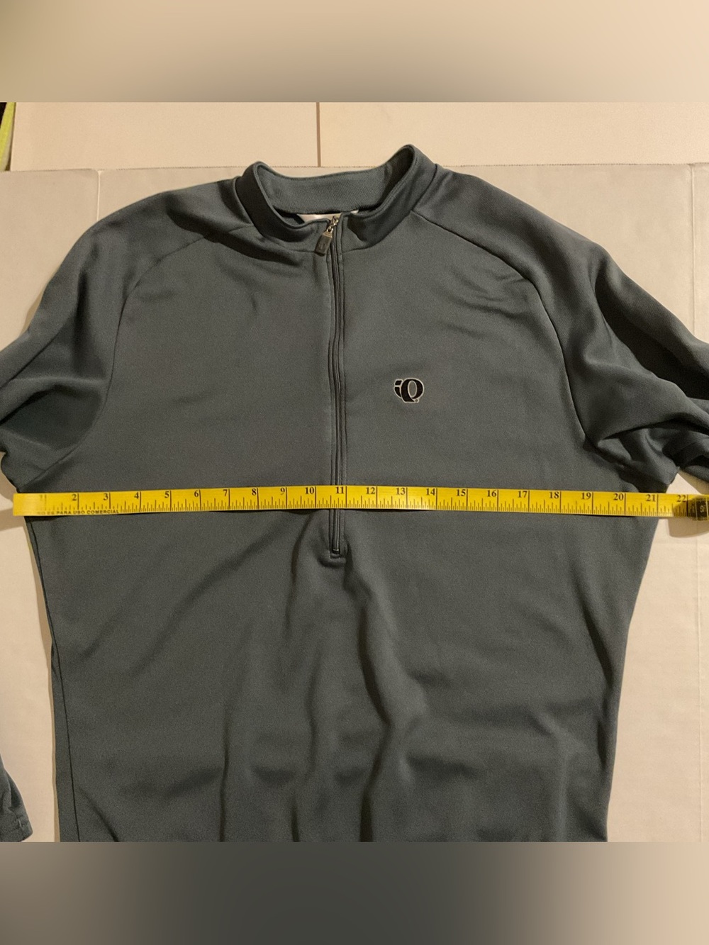 Pearl Izumi Men's Long Sleeve Half-Zip Jacket - Charcoal Gray - Picture 4 of 10